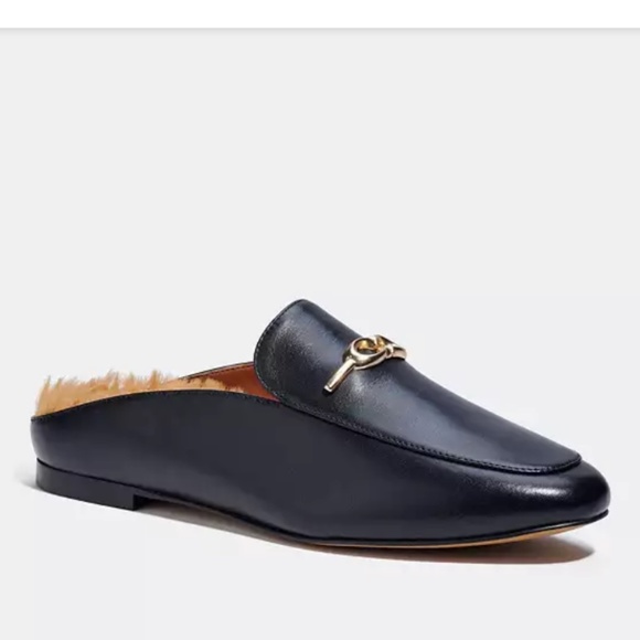 New Coach Black Sienna Slide - Picture 1 of 4